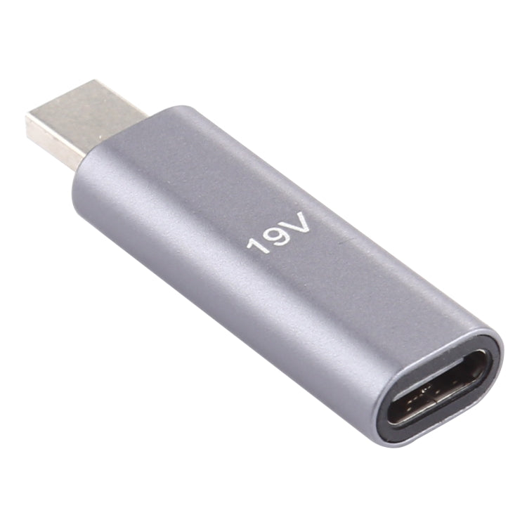 Adaptateur 19V Type-C / USB-C Femelle vers PD en Alliage d'Aluminium pour Asus (Argent)