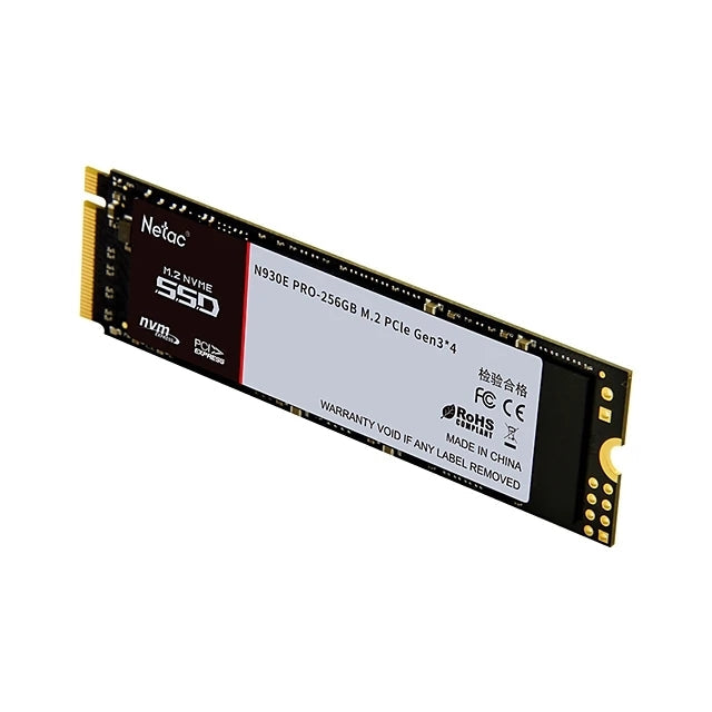 Netac N930E Pro 256GB M.2 PCIe Gen3x4 Solid State Drive (NVMe)