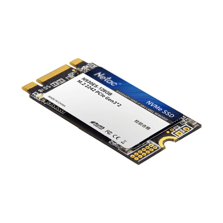 Unidad de estado sólido Netac N930ES M.2 2242 PCIe Gen3x2 de 128 GB
