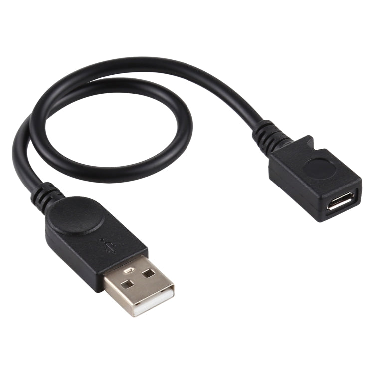Câble convertisseur USB mâle vers micro USB femelle Longueur du câble : environ 22 cm