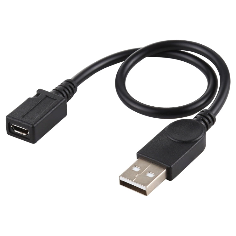 Cable convertidor USB Macho a Micro USB Hembra longitud del Cable: aProximadamente 22 cm