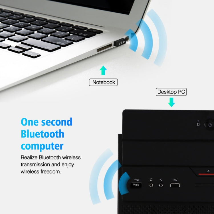 LY038 Mini adaptateur Bluetooth carré USB