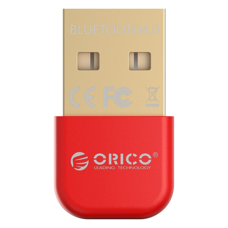ORICO BTA-403 3Mbps Transfer Rate Bluetooth 4.0 USB Adapter (Red)