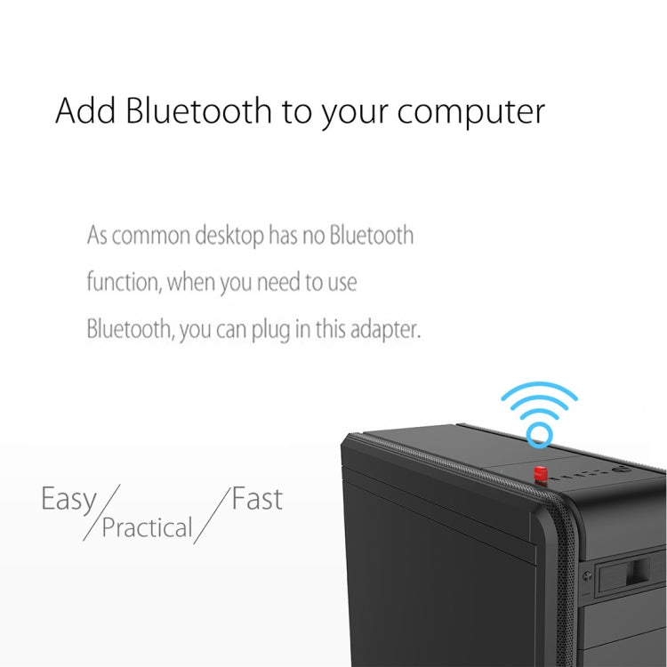 ORICO BTA-403 Adaptateur USB Bluetooth 4.0 à taux de transfert 3 Mbps (Rouge)