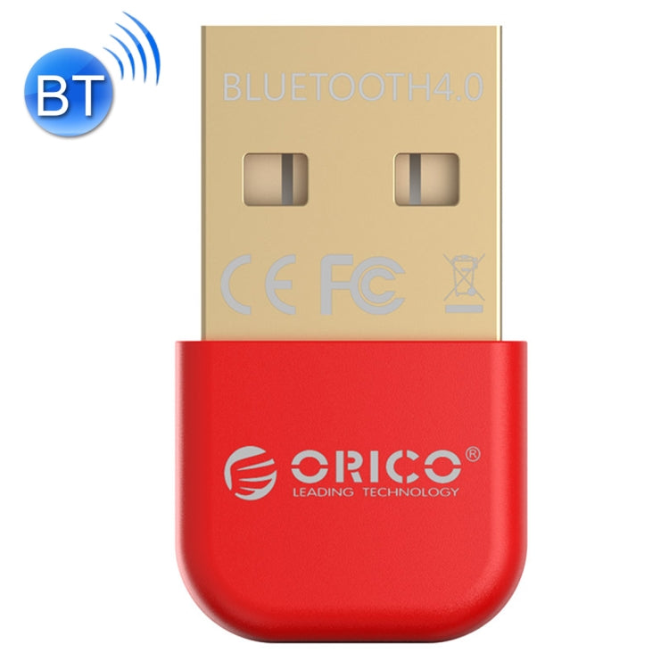 ORICO BTA-403 3Mbps Transfer Rate Bluetooth 4.0 USB Adapter (Red)