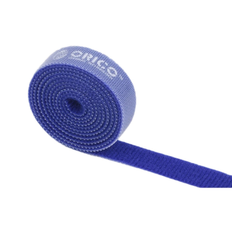 ORICO CBT-1S Bridas de gancho y Bucle reutilizables y divisibles de 1 m (Azul)