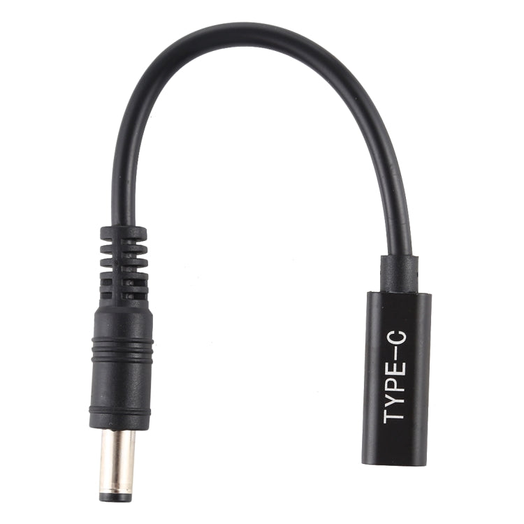 DP USB-C Type-C a 5.5x2.1 mm Cable de Cargador de Adaptador de Corriente
