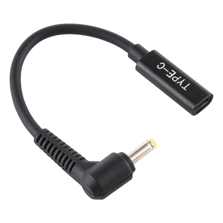 Cable Cargador Adaptador de Corriente USB-C Type-C a 4.0x1.7 mm