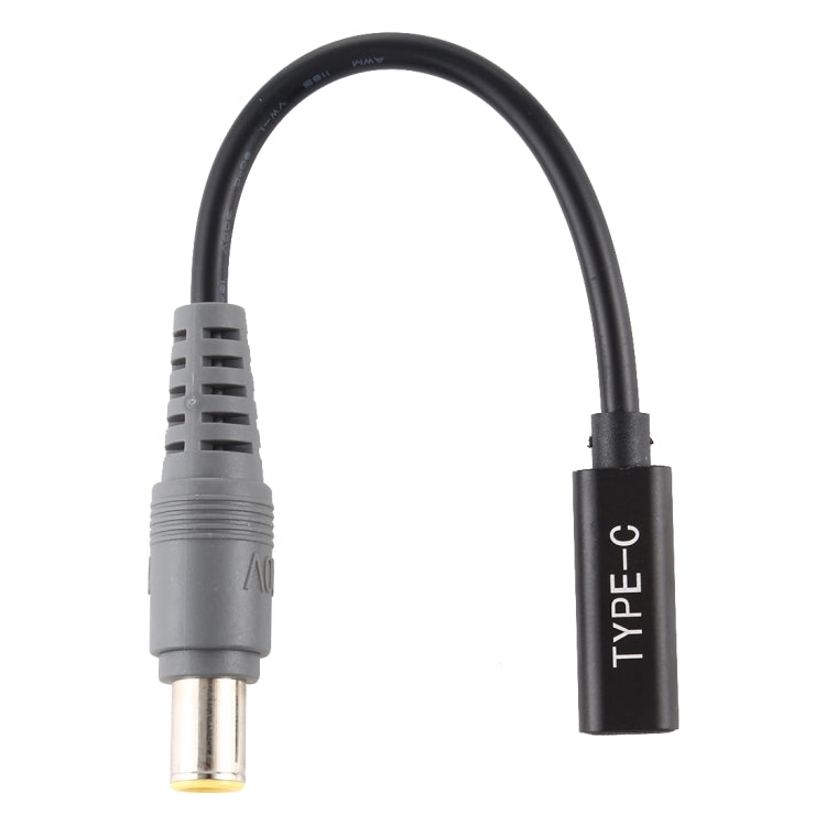 Cable Cargador Adaptador de Corriente USB-C Type-C a 7.9X5.5 mm