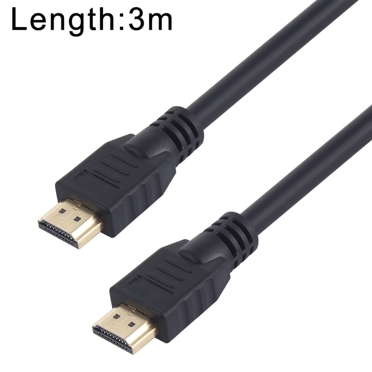 Câble HDMI 2.0 Super Speed ​​​​Full HD 4K x 2K 30AWG avec Ethernet Câble audio/vidéo numérique avancé Téléviseur connecté à l'ordinateur 19+1 Version en cuivre étamé Longueur: 3m