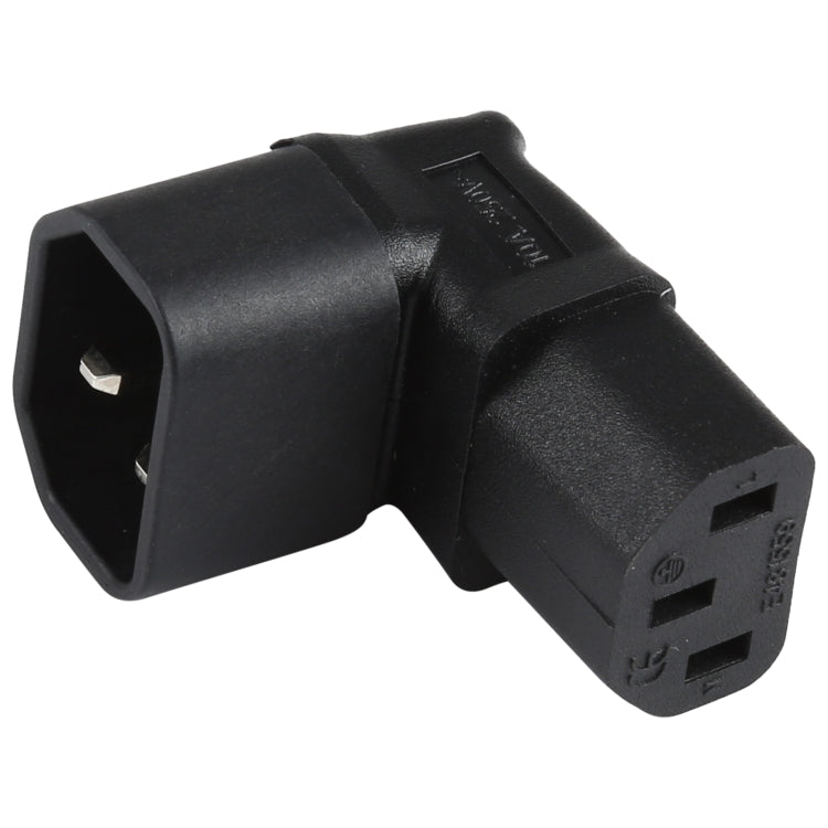 C13 to C14 AC Power Plug Plug Elbow