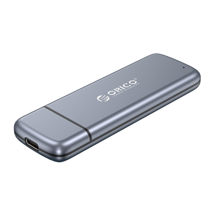 ORICO M2L2-NV03C3-GY-EP M.2 NVME+ NGFF Solid State Mobile Hard Drive Enclosure (Grey)