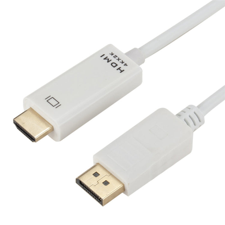 4K x 2K DP to HDMI Converter Cable Cable Length: 1.8m (White)