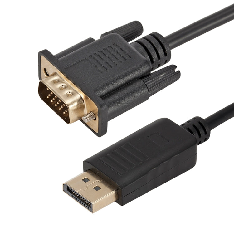 Câble convertisseur DP vers VGA HD Longueur du câble : 1,8 m