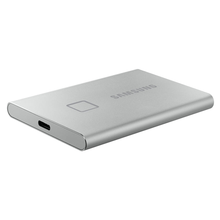 Disques SSD mobiles d'origine Samsung T7 Touch USB 3.2 Gen2 2 To (argent)