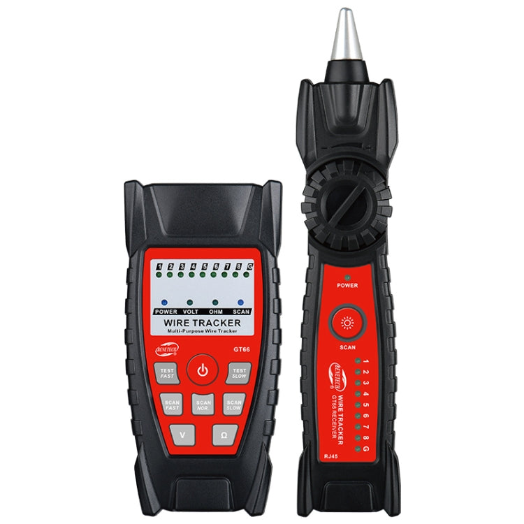 Benetech GT66 RJ11/RJ45 Multifunctional Cable Tester Line Finder Cable Detector