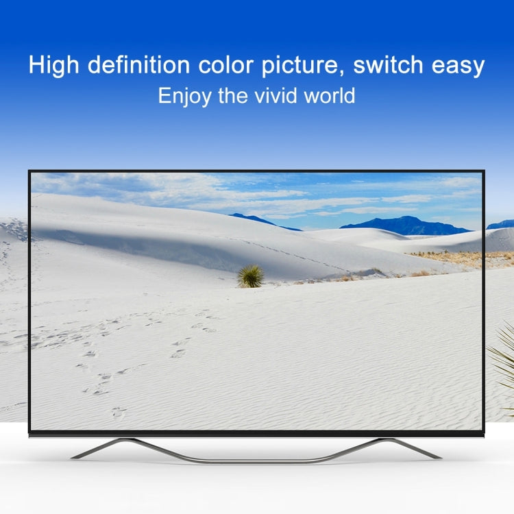 NEWKENG NK-C941 Full HD 1080P HDMI 4x1 Quad Multi-Viewer avec interrupteur et télécommande transparente