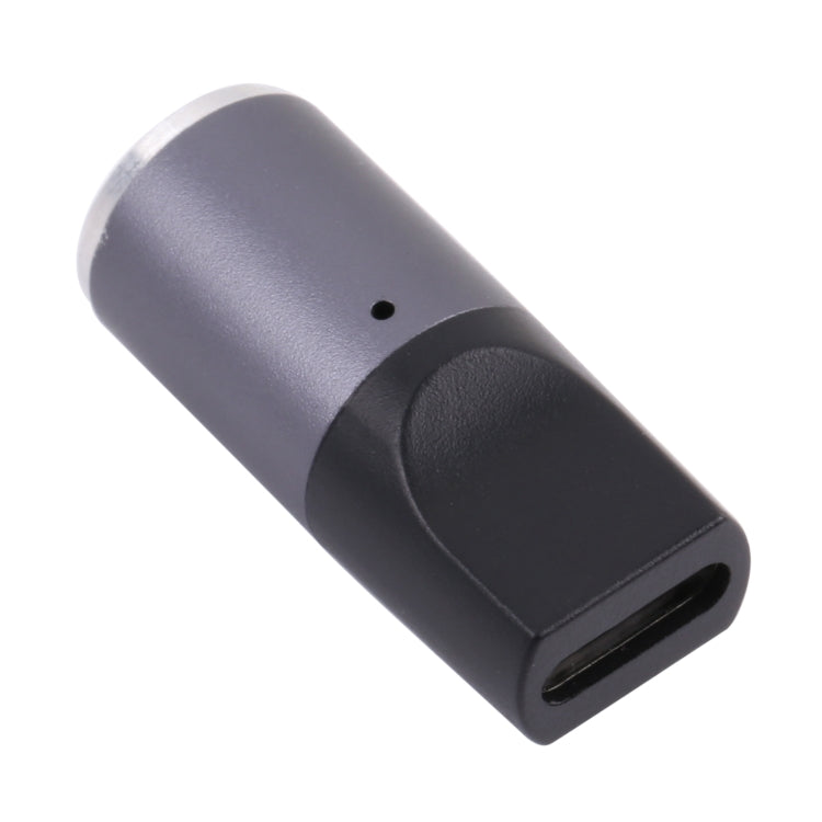Tête ronde DC magnétique USB-C / TYPE-C femelle à 8 broches avec adaptateur de charge gratuit