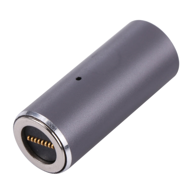 5.5x2.1 mm to 8 PIN Magnetic DC Round Head Free Plug Charging Adapter