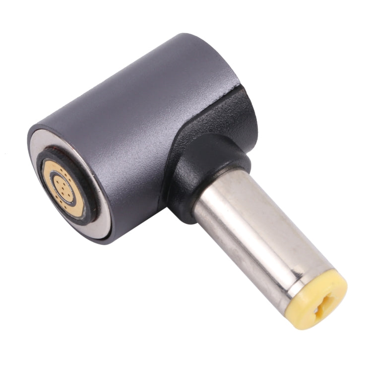 5.5x1.7mm to DC Magnetic Round Head Jack Plug Charging Adapter