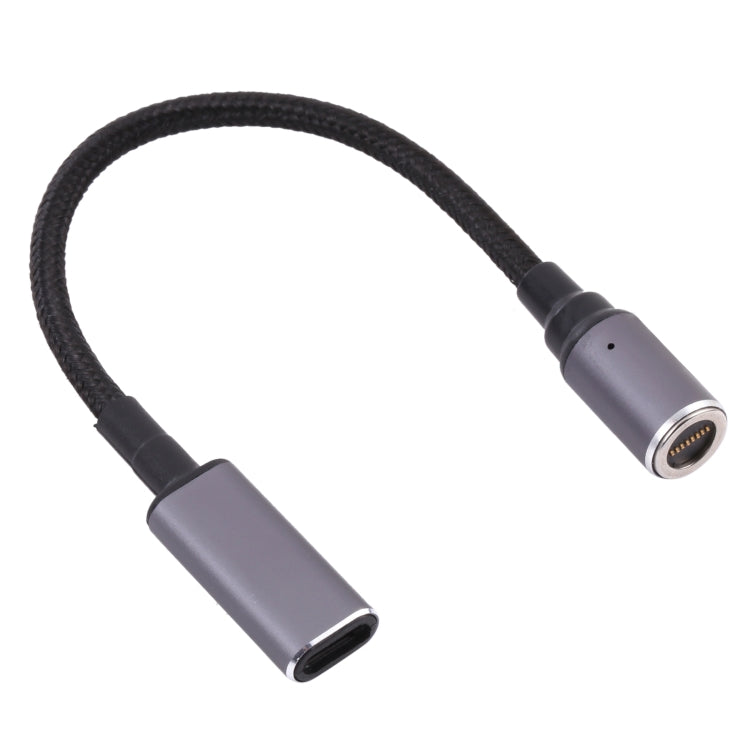 Câble adaptateur de charge USB-C / TYPE-C femelle à 8 broches DC avec prise ronde magnétique
