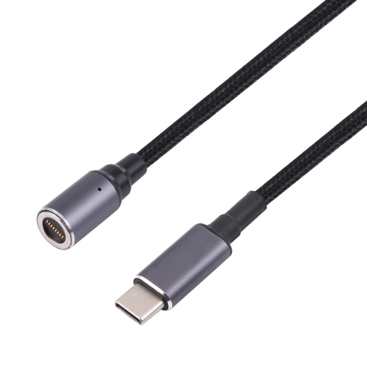 USB-C / TYPE-C Macho a 8 PIN Magnético DC Cabeza redonda Cable de Carga de Enchufe de Enchufe