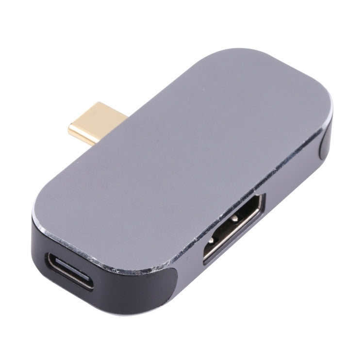 Charge 3 en 1 USB-C / TYPE-C Mâle vers USB-C / TYPE-C + Adaptateur USB + 4K 60Hz HDMI Femelle