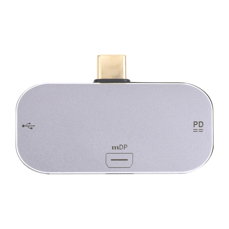 Charge 3 en 1 USB-C / TYPE-C Mâle vers USB-C / TYPE-C + Adaptateur USB Femelle + Mini DP