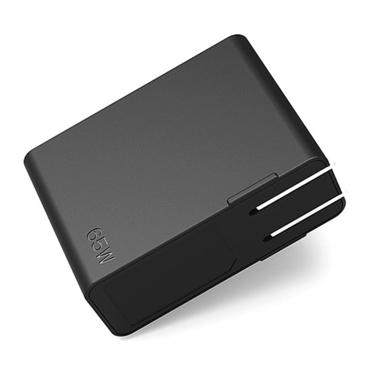 Adaptateur d'alimentation pour ordinateur portable Lenovo 65 W à port rond mince pour ordinateur portable Lenovo (noir)