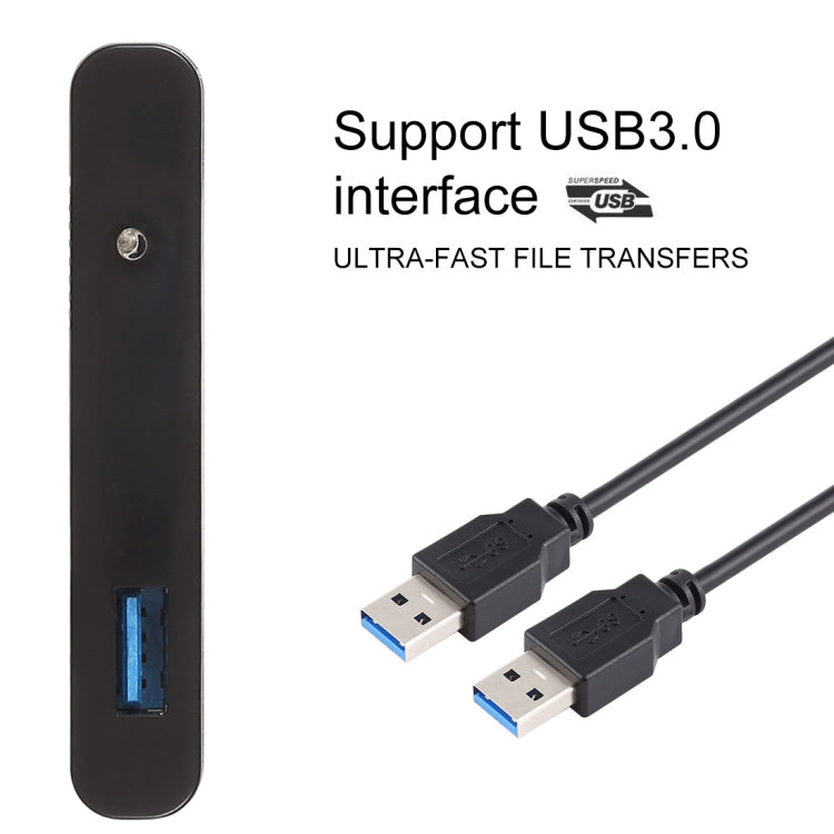 Richwell SATA R2-SATA-1TGB 1 To 2,5 pouces USB3.0 Super Speed ​​​​Interface Disque dur mobile (Gris)
