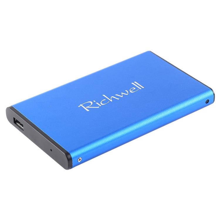 Richwell SATA R2-SATA-1TGB 1 To 2,5 pouces USB3.0 Super Speed ​​​​Interface Disque dur mobile (Bleu)