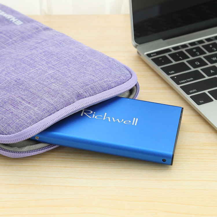 Richwell SATA R2-SATA-1TGB 1TB 2.5 Inch USB3.0 Super Speed ​​Interface Mobile Hard Disk Drive (Blue)