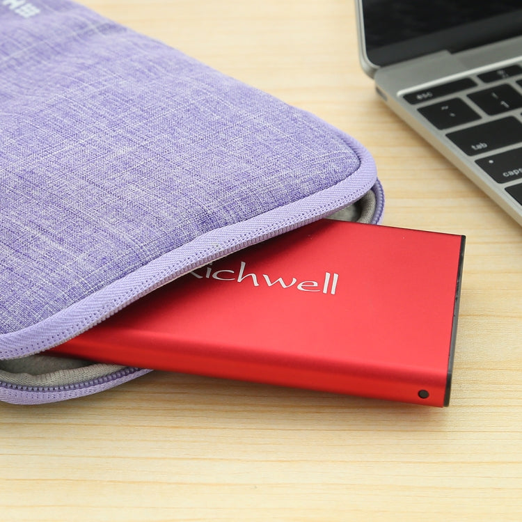 Richwell SATA R2-SATA-1TGB 1 To 2,5 pouces USB3.0 Super Speed ​​​​Interface Disque dur mobile (Rouge)