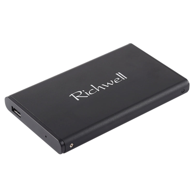 Richwell SATA R2-SATA-2TB 2TB 2.5 pulgadas USB3.0 Super Speed Interface Unidad de Disco Duro Móvil (Negro)