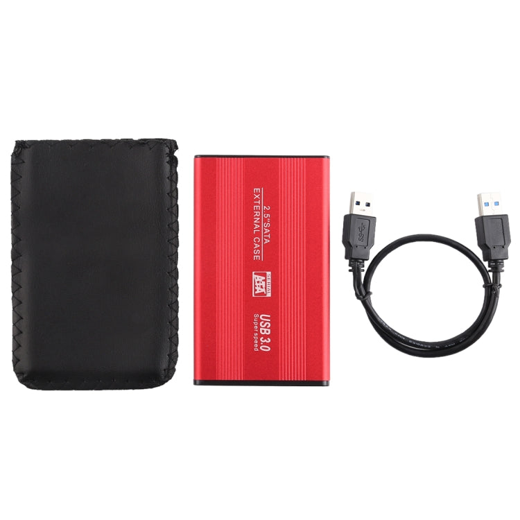 Richwell SATA R2-SATA-160GB 160GB 2.5 pouces USB3.0 Super Speed ​​​​Interface Disque dur mobile (Rouge)