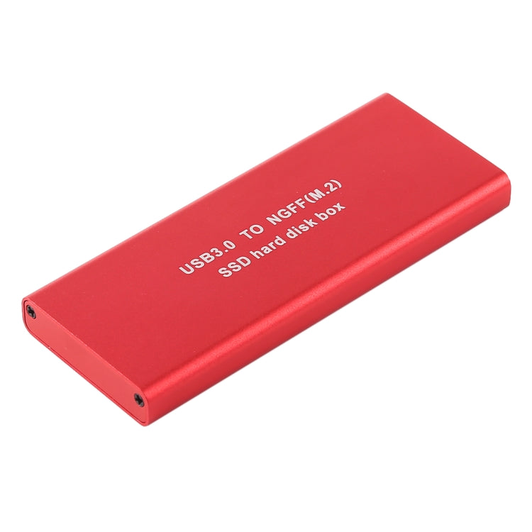 Richwell SSD R16-SSD-60GB 60 Go 2,5 pouces USB3.0 vers NGFF (M.2) Interface Disque dur mobile (Rouge)