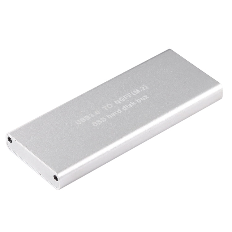 Richwell SSD R16-SSD-120GB 120GB 2.5 pulgadas USB3.0 a NGFF (M.2) Interfaz Unidad de Disco Duro Móvil (Plateado)