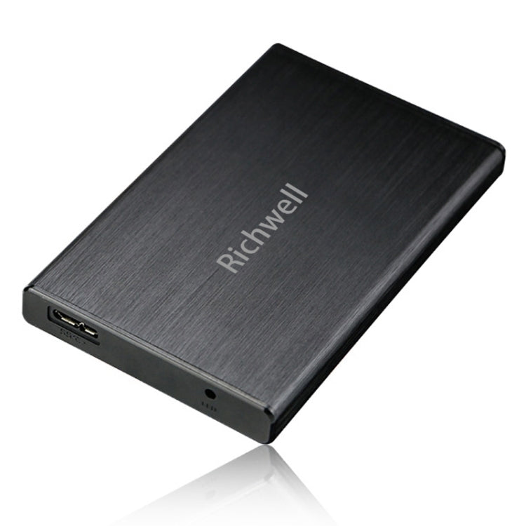 Richwell SATA R23-SATA-2TB 2TB Unidad de Disco Duro Móvil con interfaz USB3.0 de 2.5 pulgadas (Negro)