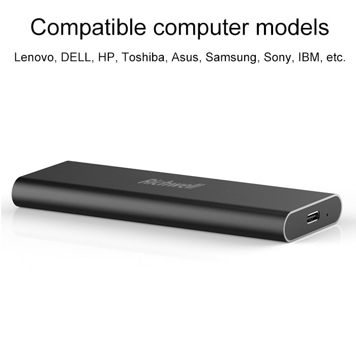 Richwell SSD R280-SSD-120GB 120GB Unidad de Disco Duro Móvil Para PC de escritorio (Negro)