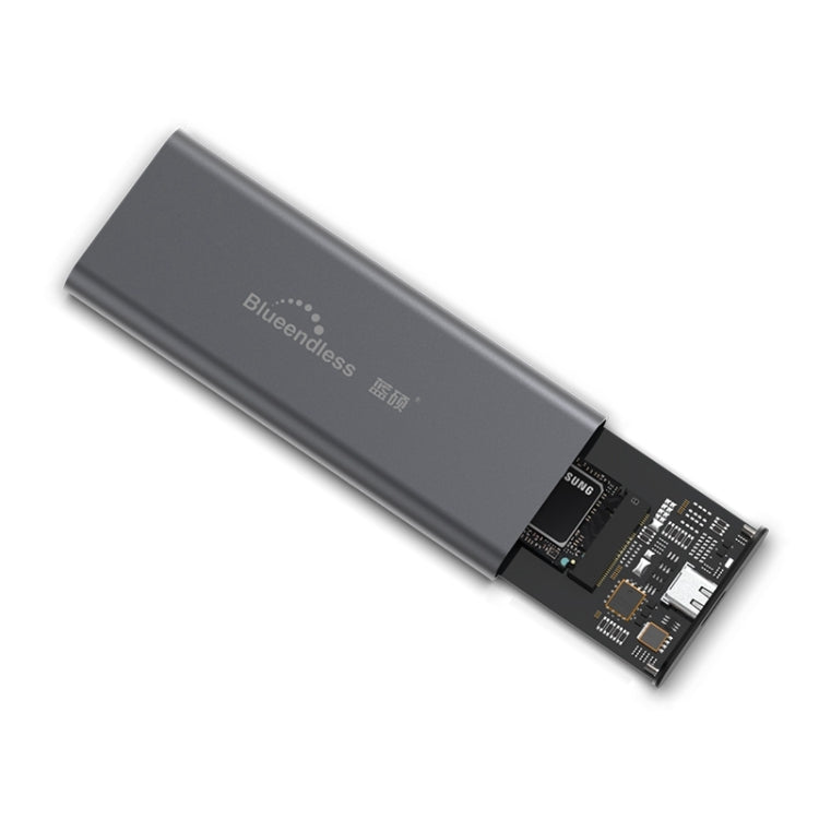 Boîtier de disque SSD Azulendless M280N M.2 NVME avec câble de données USB-C / Type-C vers USB-C / Type-C