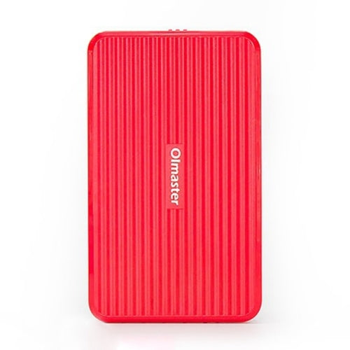 OImaster EB-2506U3 SATA USB 3.0 Interface HDD Enclosure For Laptops Support Thickness: 7.0-12.5mm (Red)