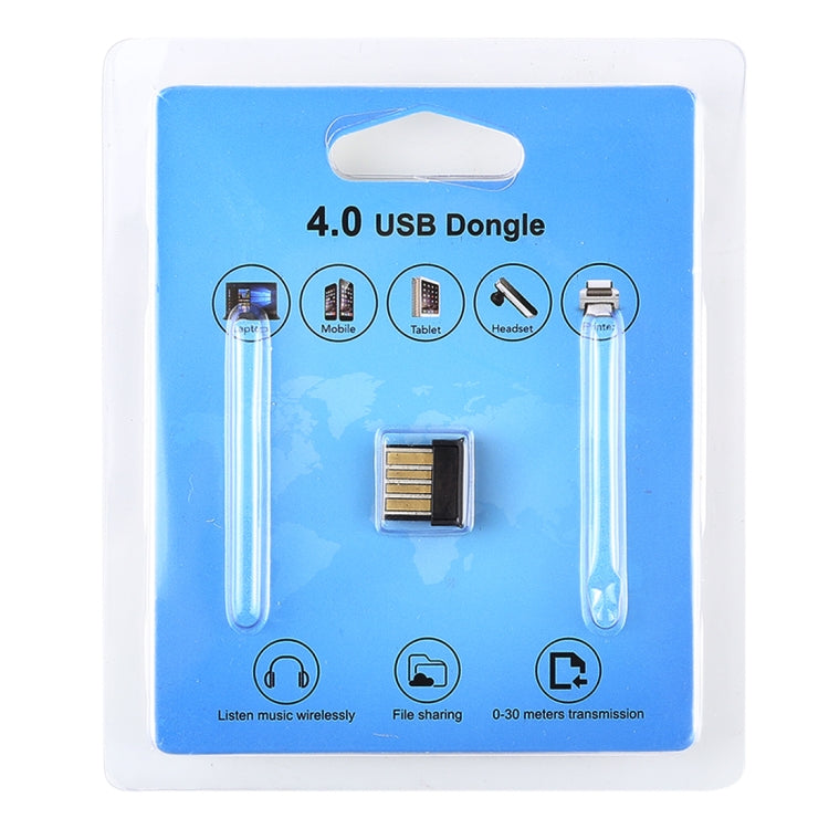 Distance de transmission du dongle USB Ultra Mini Bluetooth 4.0 : 30 m