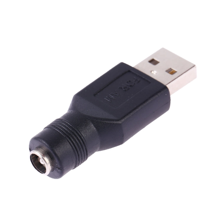 Conector Adaptador de Enchufe USB Macho a Hembra de 5.5x2.1 mm