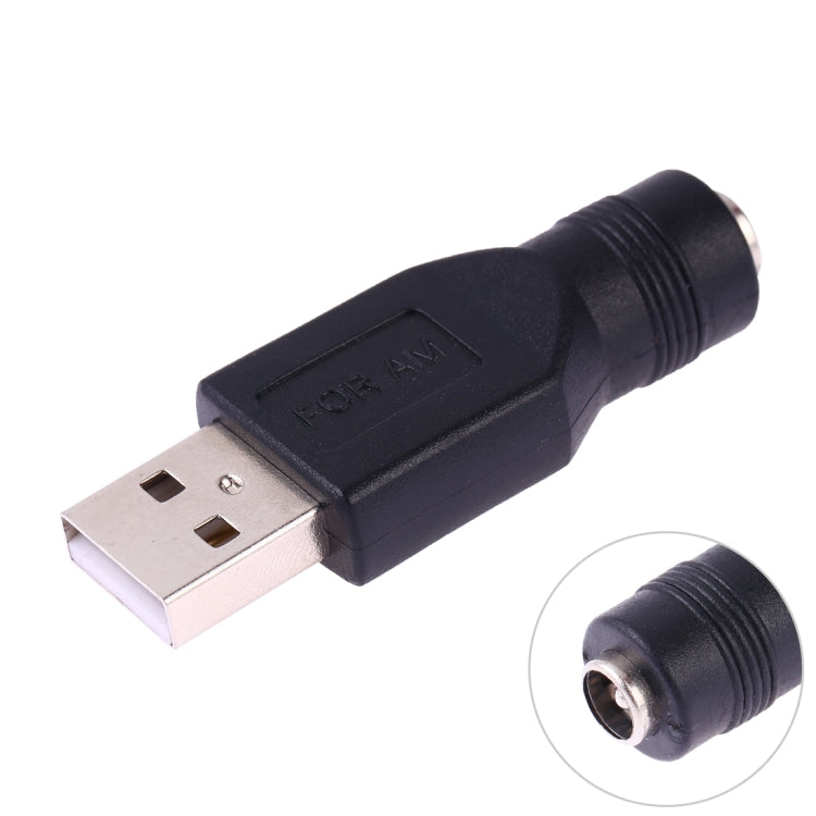 Connecteur adaptateur USB mâle à femelle 5,5 x 2,1 mm