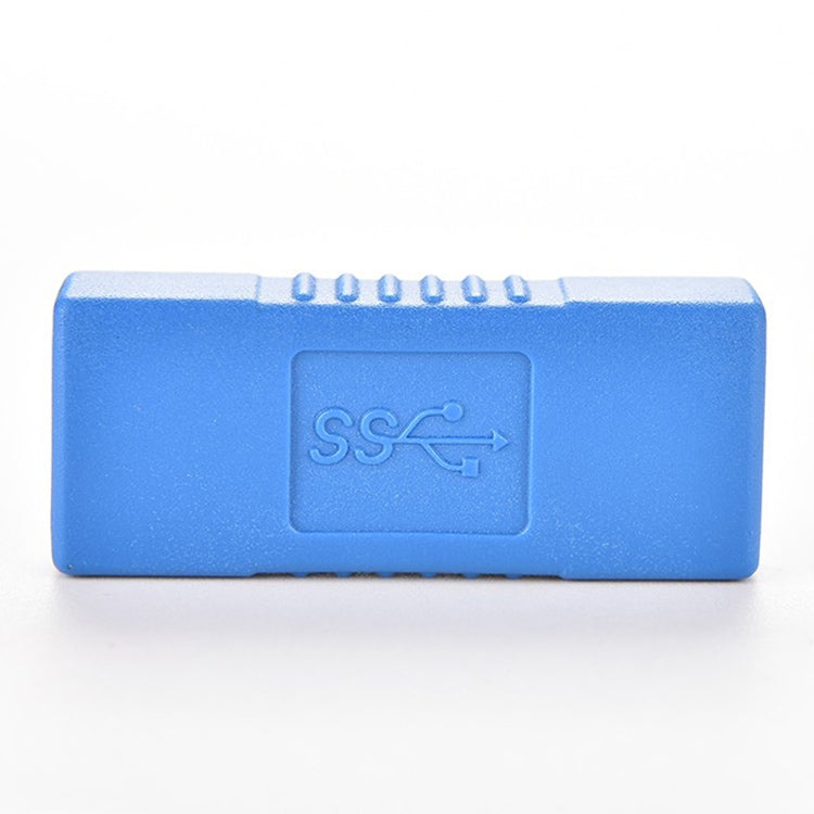 USB 3.0 Type A Female to Type A Female Connector AF Adapter Converter Extender for Laptop (Blue)