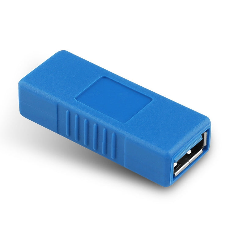 Extensor convertidor adaptador AF de Conector Hembra USB 3.0 tipo A Hembra a tipo A Para computadora Portátil (Azul)