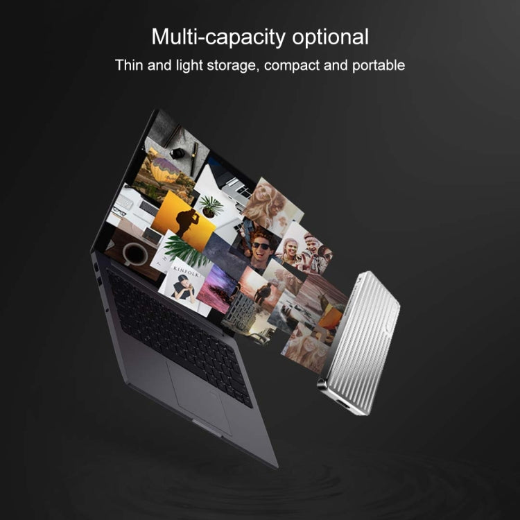 Capacité du disque dur mobile d'origine Xiaomi Youpin P1 Jesis Mobile : 250 Go (argent)