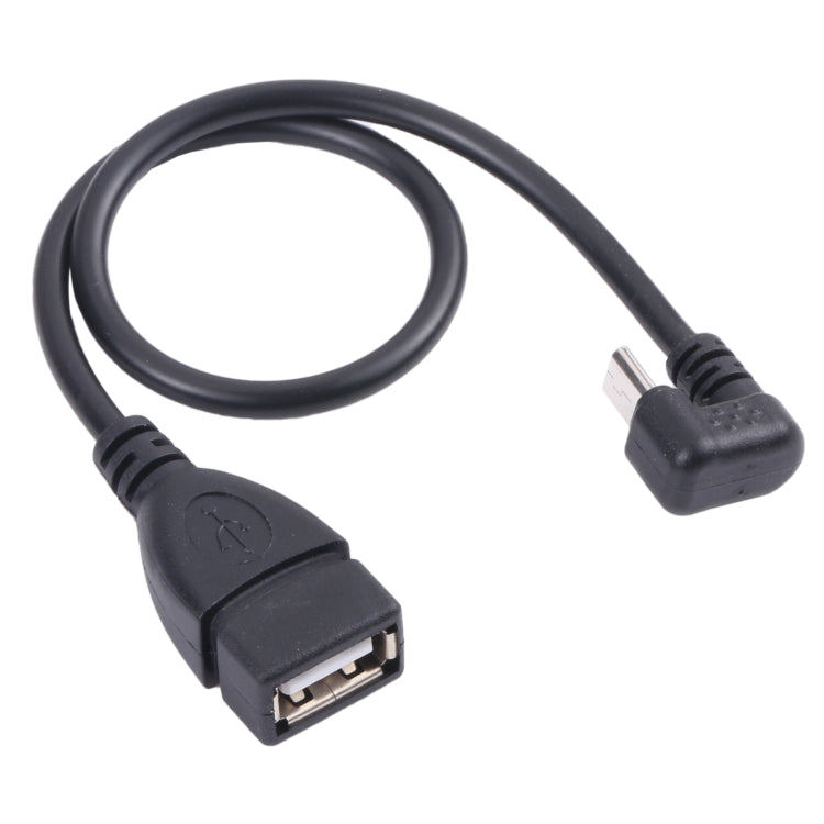 U Shaped Micro USB Male to USB 2.0 Female OTG Data Cable
