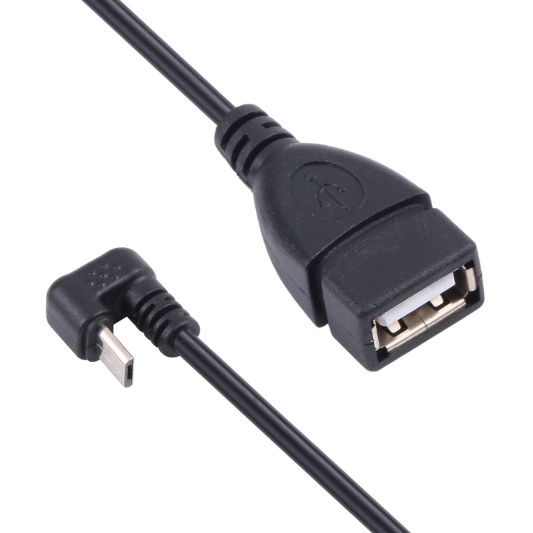 Câble de données OTG femelle en forme de U micro USB mâle vers USB 2.0