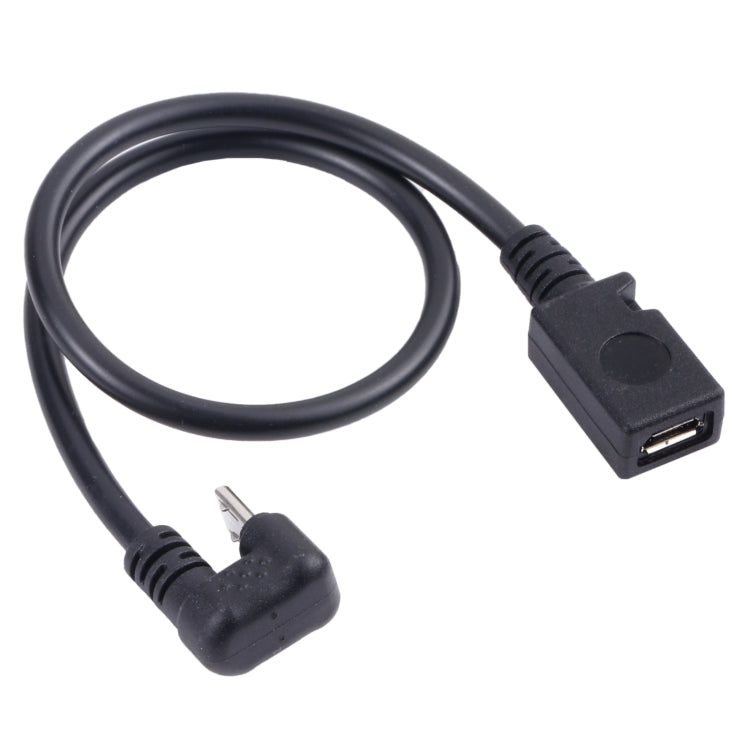 Câble d'extension micro USB mâle à femelle en forme de U